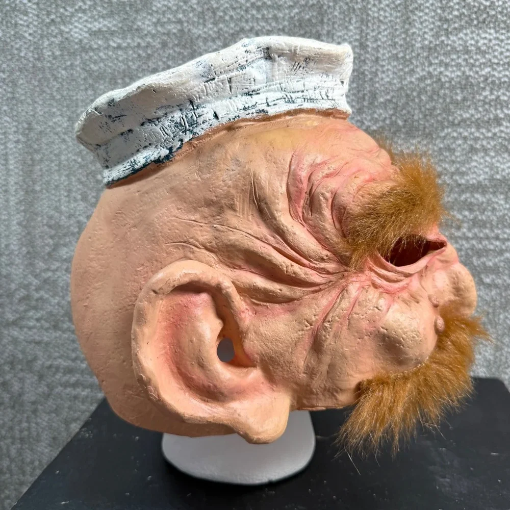 Paper Magic Group Old Sailor Sea Captain Mask Vintage Halloween Costume Creepy